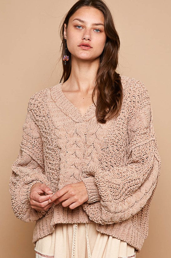 Ren Ren V-neck sweater