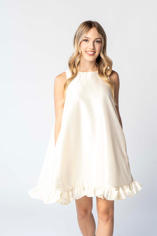clark mini dress ALICE + OLIVIA Clark Mandarin-Collar Tiered Lace Mini Dress
