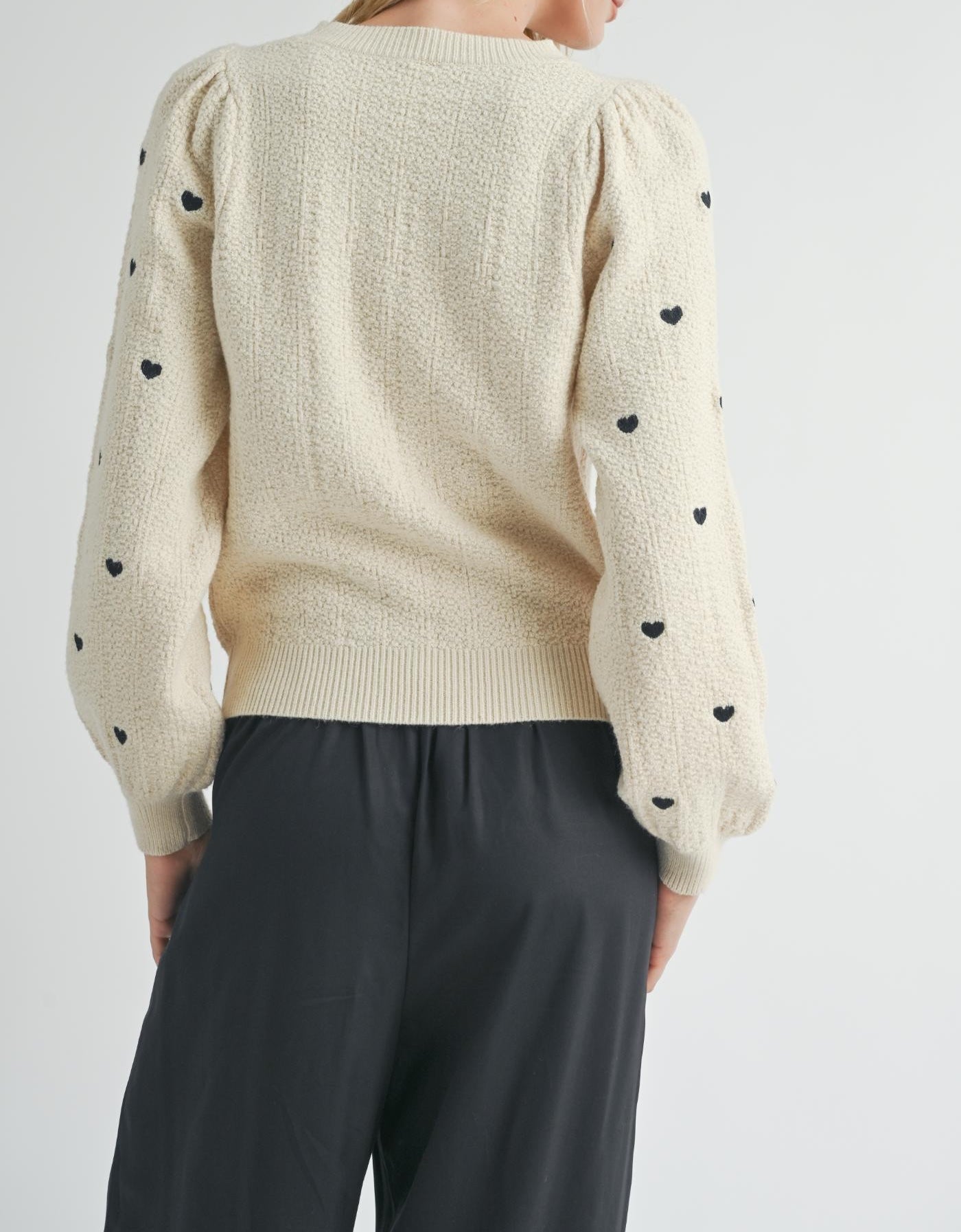KryChelle Heart Sweater