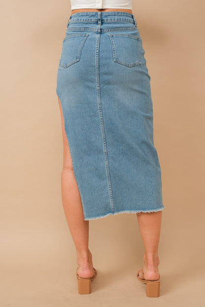 Destinee Denim Skirt