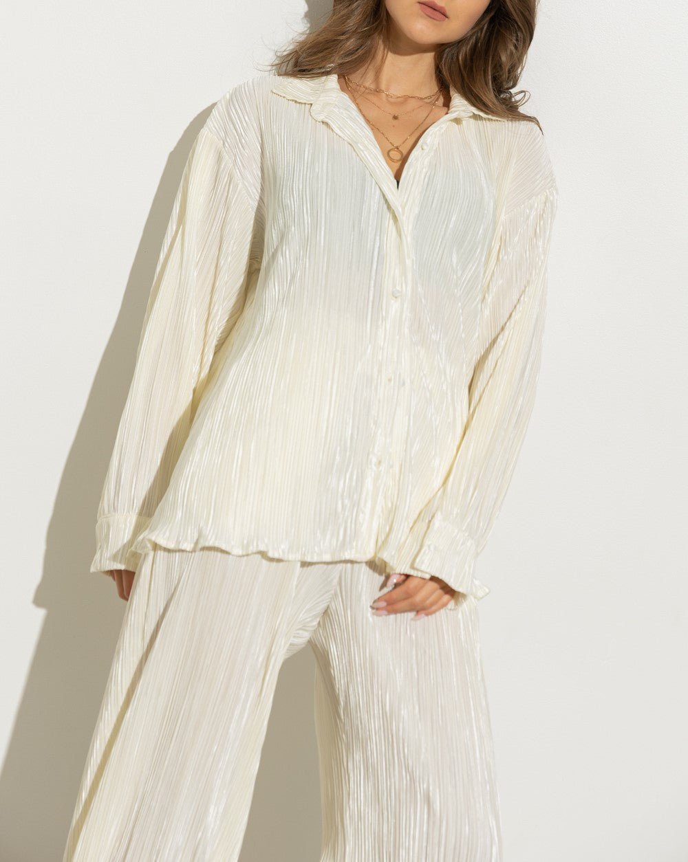 Charlotte Blouse pant lounge set