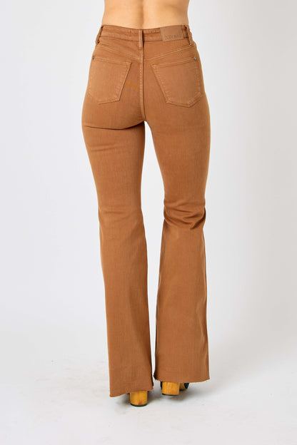 Hillary Tummy Control Garment Dyed Flare
