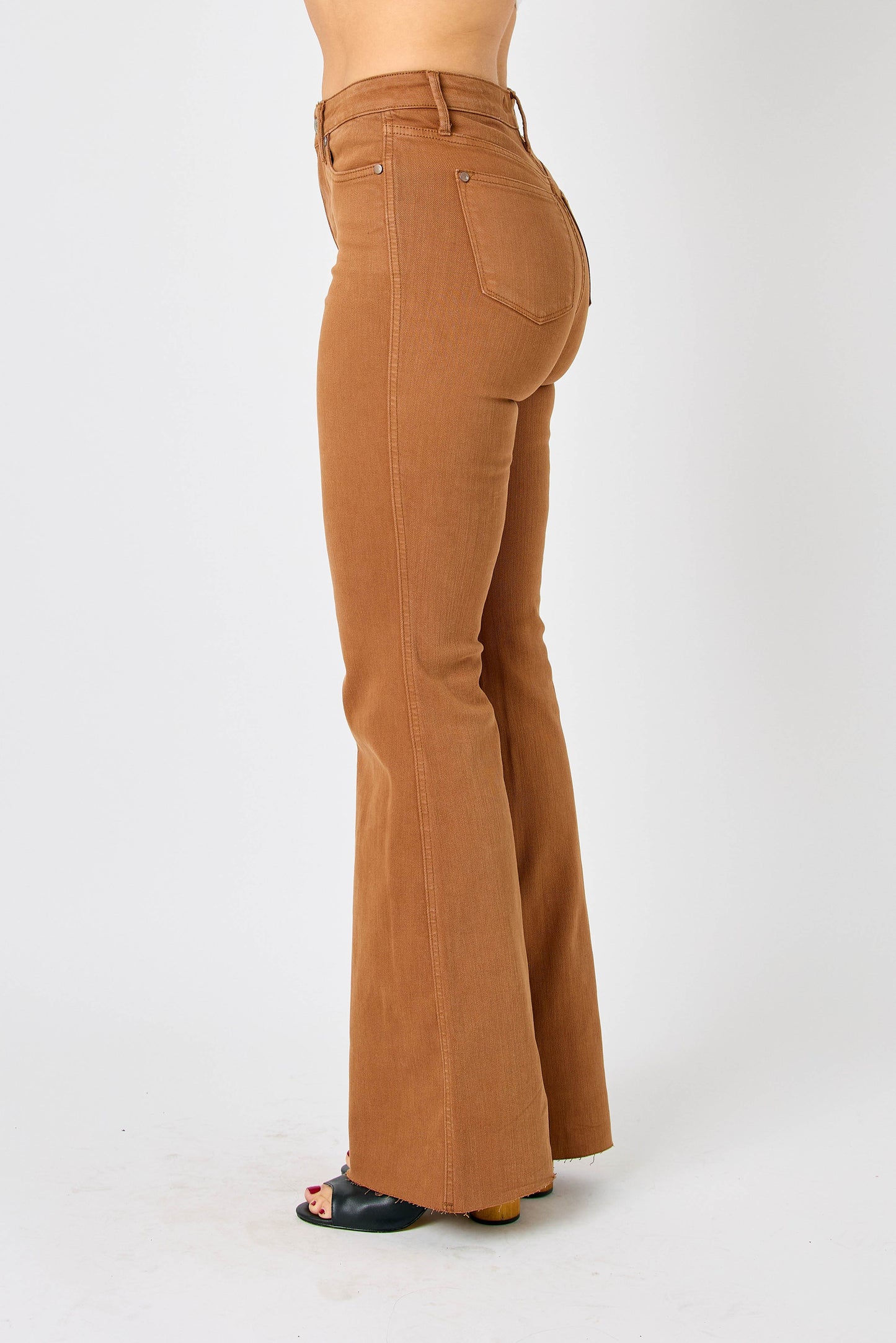 Hillary Tummy Control Garment Dyed Flare